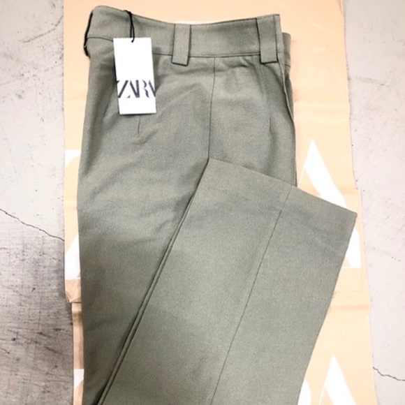 ZARA Pants - ZARA Light Green Suit Pants, Size M, NWT